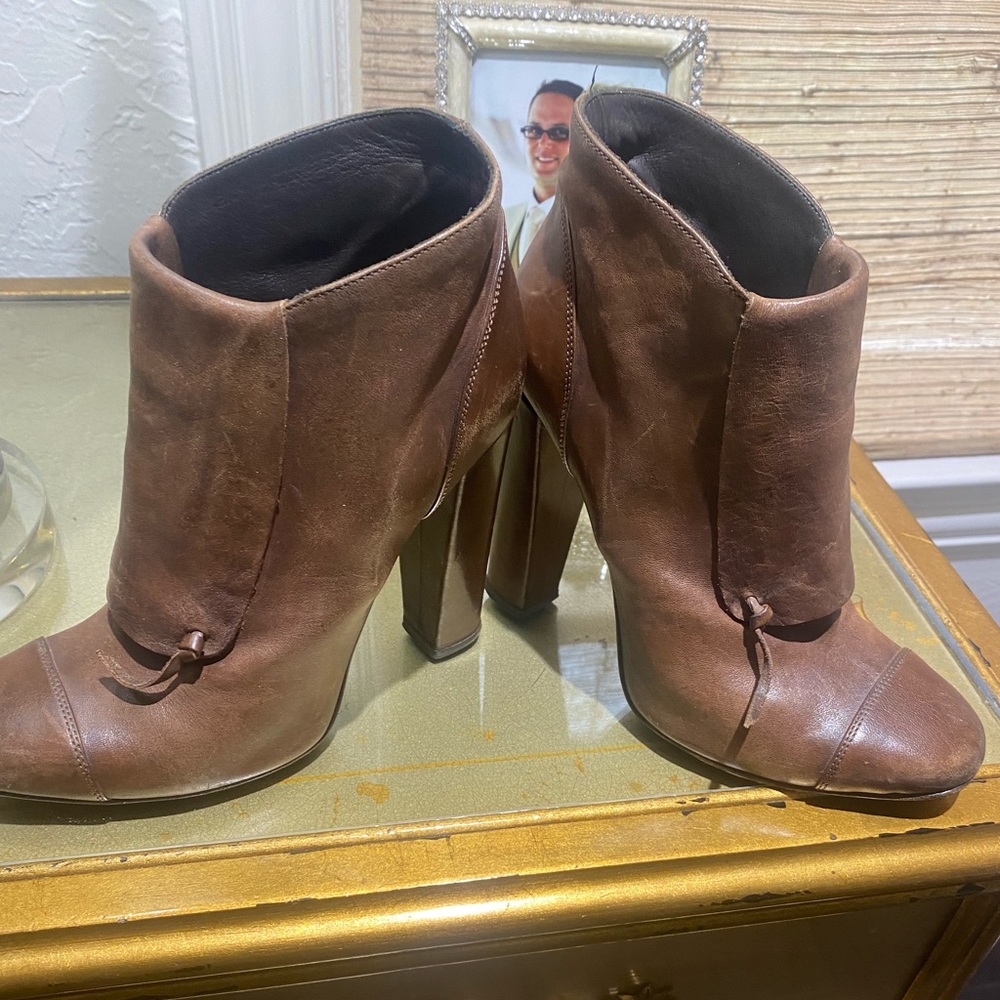 Alberto Fasciani brown bootie